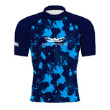 Drill Swimming v1.2 - Men's Surf UPF50+ Short Sleeve Rash Guard