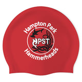 Hampton Park Hammerheads - Swimoutlet PO73027 (RED/02) - Wrinkle-Free Silicone Swimming Cap