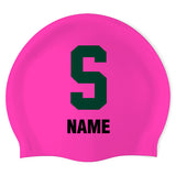 Shawnee Mission South HS Girls' - Swimoutlet PO56772 (NEP/01/P) - Wrinkle-Free Silicone Swimming Cap