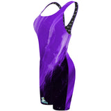 Dundas Seahawks - Purple - Classic Strap Long Knee Women Jammer