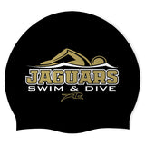 Andover Central HS - Swimoutlet PO25530114 (BLK/02) - Wrinkle-Free Silicone Swimming Cap