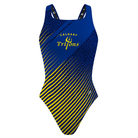 Calgary Tritons - Classic Strap Swimsuit