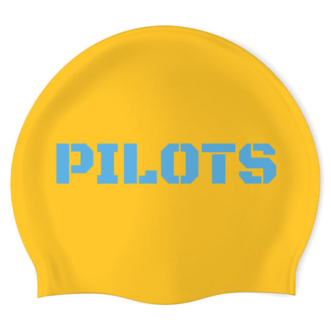 Ayersville HS - Swimoutlet PO41226 (YEL/01) - Wrinkle-Free Silicone Swimming Cap