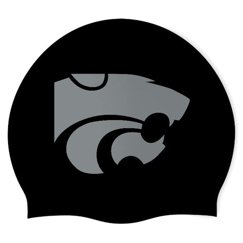 Edison High School - Swimoutlet PO25562905 (BLK/01) - Wrinkle-Free Silicone Swimming Cap