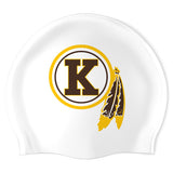 Kickapoo HS - Swimoutlet PO25489476 (WHT/02) - Wrinkle-Free Silicone Swimming Cap