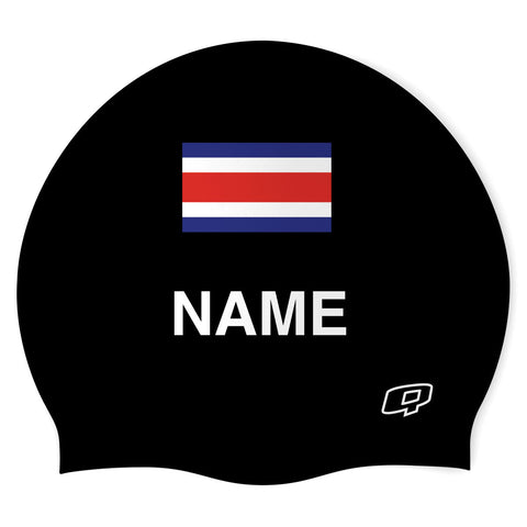 Costa Rica Swim NAME - Silicone Swimming Cap