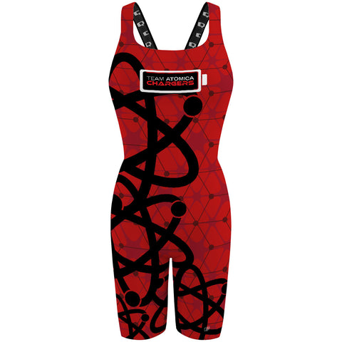 Team Atomica Chargers - Classic Strap Long Knee Women Jammer