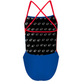 Mountain Hart Dive Club - "X" Back Swimsuit