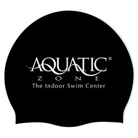 Aquatic Zone - Swimoutlet PO25762719 (BLK/01) - Wrinkle-Free Silicone Swimming Cap
