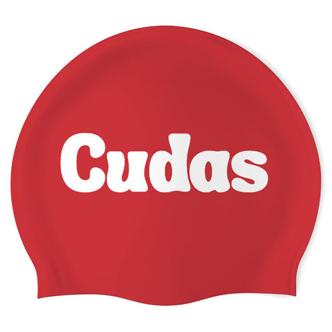Candlelight Hills Cudas - Swimoutlet PO18003820 (RED/01) - Wrinkle-Free Silicone Swimming Cap