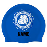 Bulldog Swim Club - Swimoutlet PO28219 (RBL/01/P) - Wrinkle-Free Silicone Swimming Cap