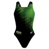Kelowna Black - Classic Strap Swimsuit