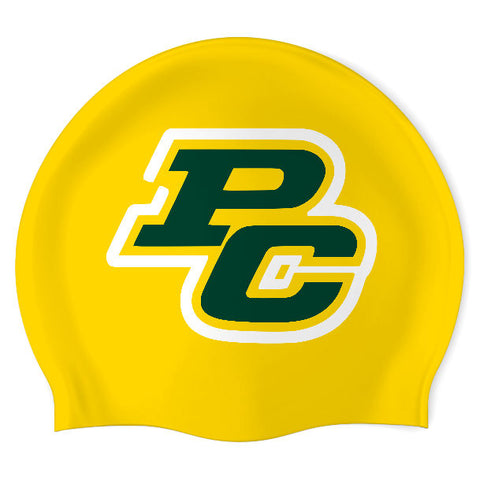 Pueblo County HS Girls - Swimoutlet PO26078838 (YEL/02) - Wrinkle-Free Silicone Swimming Cap