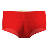 Marvi red drag 1 - Mesh Drag Swimsuit