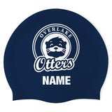 Overlake Otters Swim Team - Swimoutlet PO30829 (NBL/01/P) - Wrinkle-Free Silicone Swimming Cap