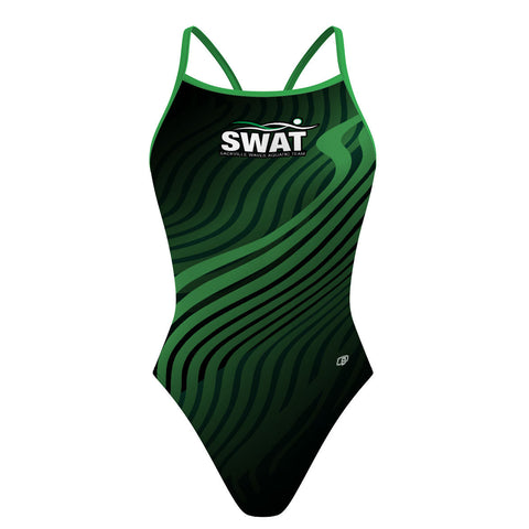 SWAT - Skinny Strap Swimsuit