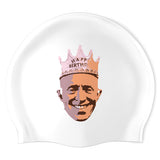 BIRTHDAY - Swimoutlet PO24586072 (WHT/04) - Wrinkles Free Silicone Swimming Cap