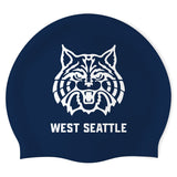 West Seattle - Swimoutlet PO24414723 (NBL/01) - Wrinkles Free Silicone Swimming Cap