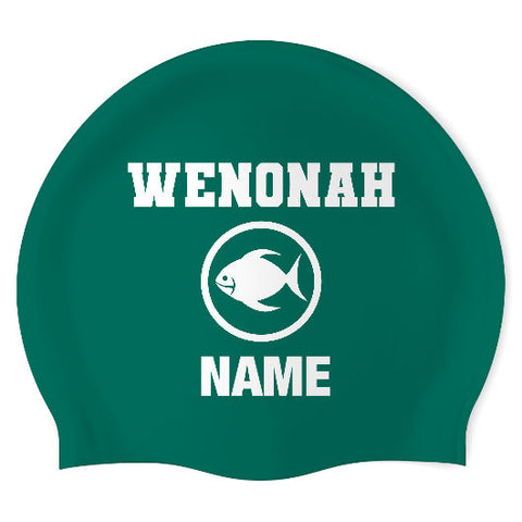 Wenonah Waverunners - Swimoutlet PO71829 (DGR/01/P) - Wrinkle-Free Silicone Swimming Cap