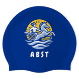 Apollo Beach Swim Team - Swimoutlet PO25430915 (RBL/03) - Wrinkle-Free Silicone Swimming Cap