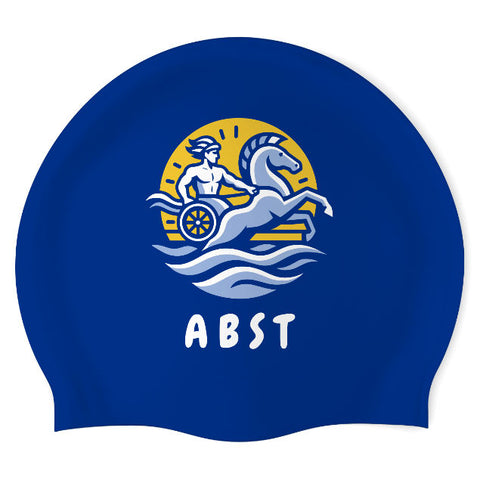 Apollo Beach Swim Team - Swimoutlet PO25430915 (RBL/03) - Wrinkle-Free Silicone Swimming Cap