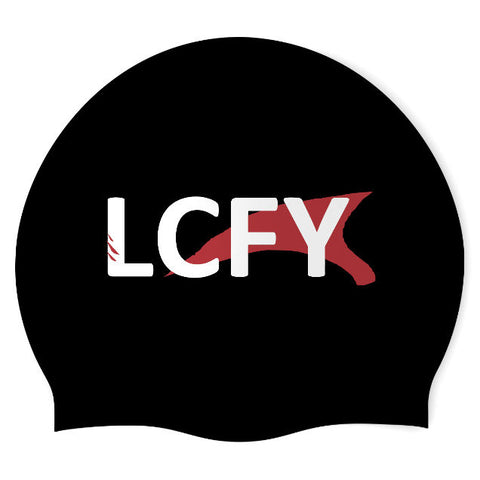 Buckeye Valley Family YMCA - Swimoutlet PO25485557 (BLK/02) - Wrinkle-Free Silicone Swimming Cap