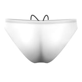 Blanco - Solid Waterpolo Brief Swimsuit - PERSONALIZED