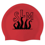 Sher-Le-Mon - Swimoutlet PO76130 (RED/01) - Wrinkle-Free Silicone Swimming Cap