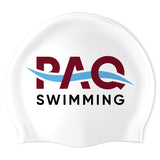 Peel Aquatic Club - Swimoutlet PO72538  (WHT/03) - Wrinkles Free Silicone Swimming Cap