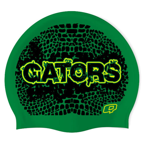 Gill park - Gators - Classic Silicone Swimming Cap