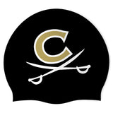 Corunna High School - Swimoutlet PO25457079 (BLK/02) - Wrinkle-Free Silicone Swimming Cap
