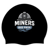 Miners BHS Swim - Swimoutlet PO25437918 (BLK/03) - Wrinkle-Free Silicone Swimming Cap