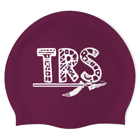 Toms River South HS Swim Team - Swimoutlet PO25745472 (CMA/01) - Wrinkle-Free Silicone Swimming Cap