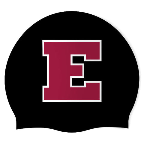 Emma Willard School Girls' - Swimoutlet PO#2943-0162 (BLK/02) - Wrinkle-Free Silicone Swimming Cap