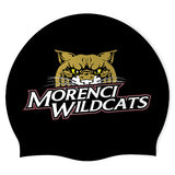 Morenci High School Swim Team - Swimoutlet PO 26577203 (BLK/04) - Wrinkle-Free Silicone Swimming Cap