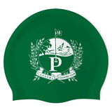 Plandome Country Club - Swimoutlet PO2943-0161  (DGR/01) - Wrinkle-Free Silicone Swimming Cap