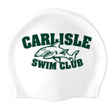 Carlisle Swim Club - Swimoutlet PO26322169 (WHT/01) - Wrinkle-Free Silicone Swimming Cap