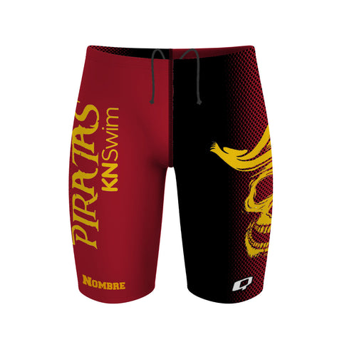 Piratas 2024 - Rojo - Nombre - Jammer Swimsuit