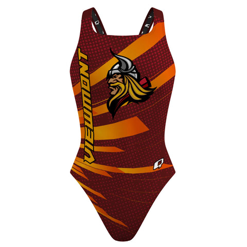 Viewmont Vikings Classic 1 - Classic Strap Swimsuit