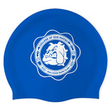 Bulldog Swim Club - Swimoutlet PO28219 (RBL/01) - Wrinkle-Free Silicone Swimming Cap