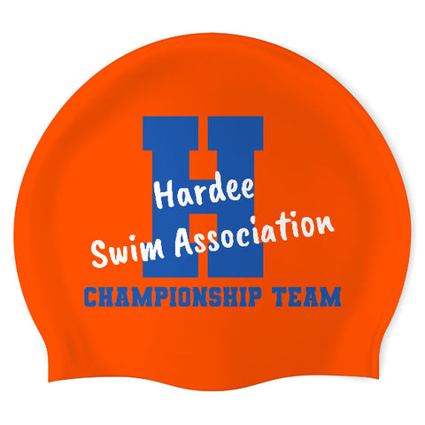 Hardee Swim Association - Swimoutlet PO25868813 (ORG/02) - Wrinkle-Free Silicone Swimming Cap