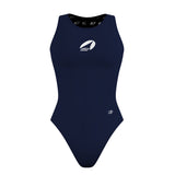 Making Waves - Solid Women's Waterpolo Swimsuit Classic Cut