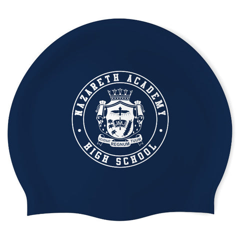 Nazareth Academy HS - Swimoutlet PO25705314 (NBL/01) - Wrinkle-Free Silicone Swimming Cap