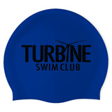 Turbine Swim Club - Swimoutlet PO59711 (RBL/01) - Wrinkle-Free Silicone Swimming Cap