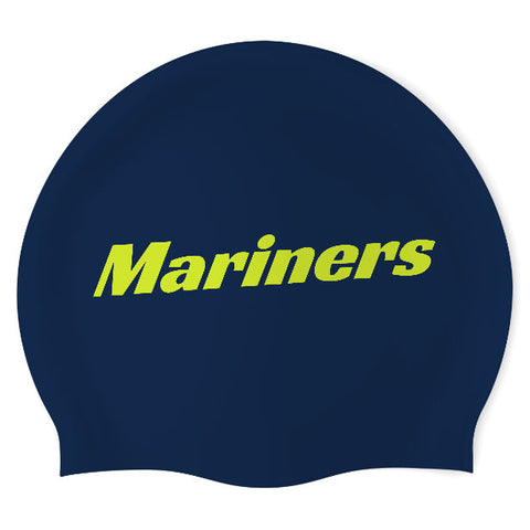 Toms River North HS Swim Team - Swimoutlet PO25745471 (NBL/01) - Wrinkle-Free Silicone Swimming Cap