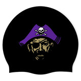 Piper High Girls Swim Team - Swimoutlet PO17913182 (BLK/03) - Wrinkle-Free Silicone Swimming Cap