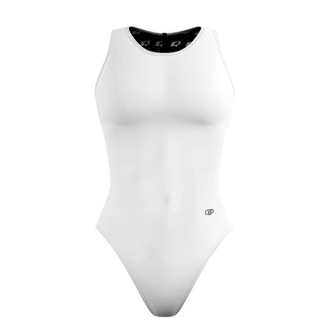 Blanco - Solid Women's Waterpolo Swimsuit Classic Cut - PERSONALIZED