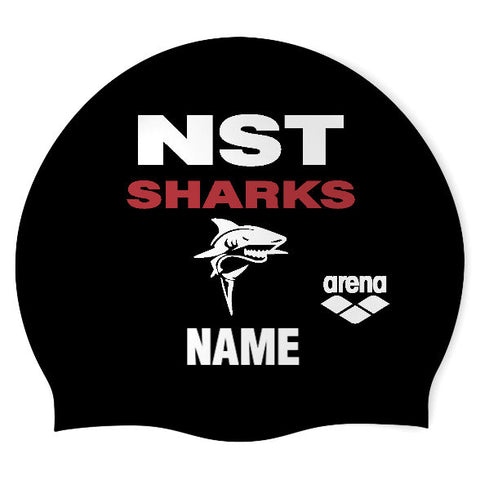 Nampa Swim - Swimoutlet PO25553408 (BLK/02/P) - Wrinkle-Free Silicone Swimming Cap