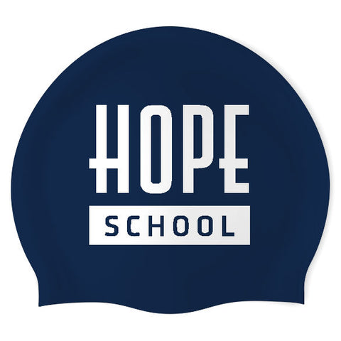 HOPE School - Swimoutlet PO25786479 (NBL/01) - Wrinkle-Free Silicone Swimming Cap