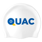 Queer Utah Aquatic Club Masters - Swimoutlet PO24556625 (WHT/02) - Wrinkles Free Silicone Swimming Cap